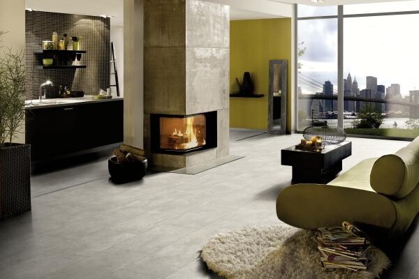 EGGER Laminatboden Kreidefliese ca. 2,5349 m² im Paket B/L: ca. 34x130,5 cm pro Paket