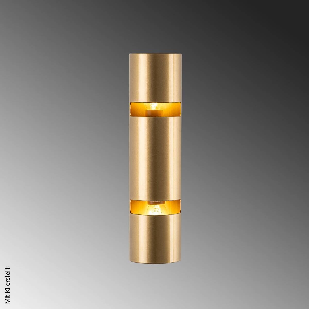 Opviq Wandleuchte gold Metall B/H/L: ca. 30x13x8 cm E14 1 Brennstellen