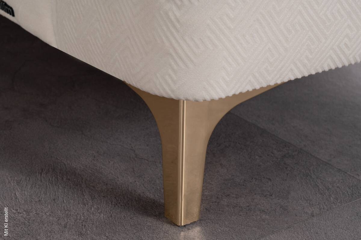 Sofa 3-2-1 Salda beige Microfaser