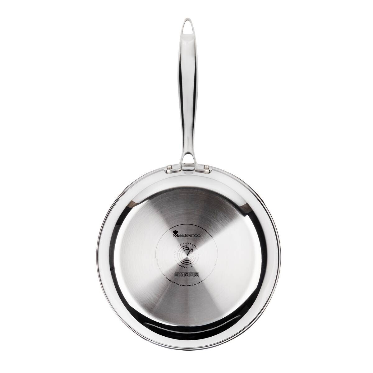 BERGNER Pfannenset BASTER schwarz Edelstahl 7 tlg.