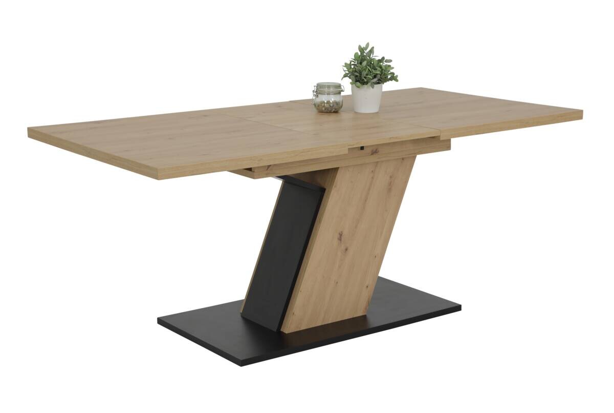 Essgruppe Gesa II Eiche anthrazit Holzwerkstoff B/H/T: ca. 180x76x90 cm