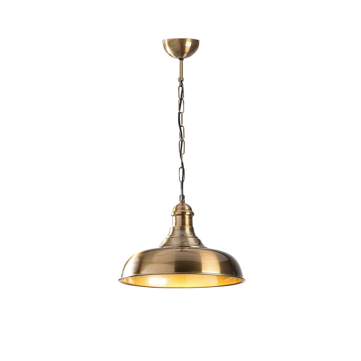 Opviq Pendelleuchte Berceste gold Metall B/H/T/L/D: ca. 32x66x32x32x32 cm E27 1 Brennstellen