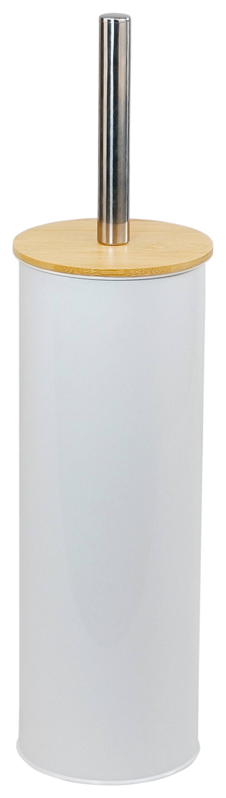 POCOline WC-Garnitur Nordic White weiß Edelstahl