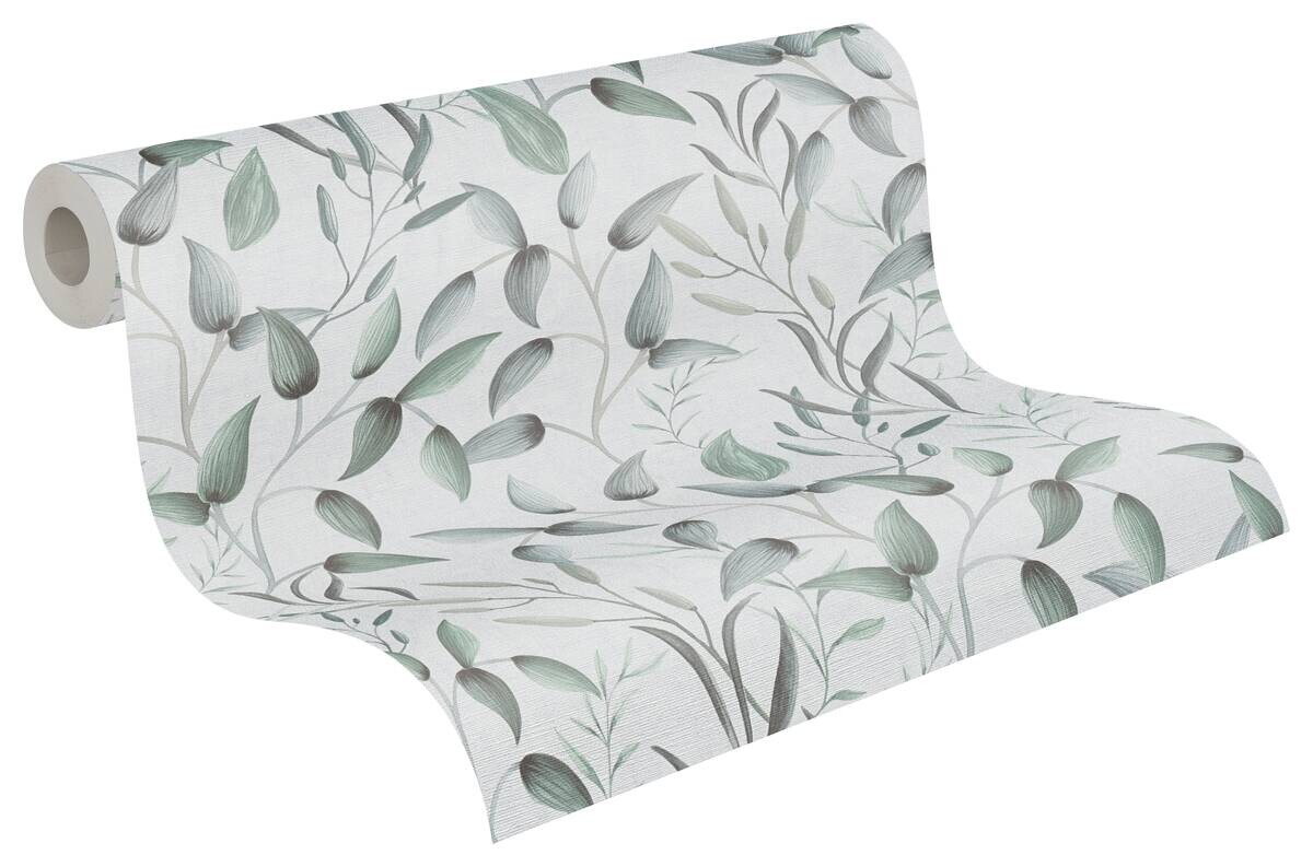 A.S.Creation Vliestapete grau weiß B/H/D: ca. 53x1005x8,2 cm