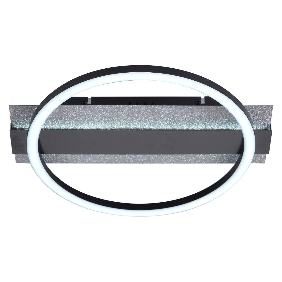 POCOline LED-Deckenleuchte Arietty schwarz Metall Kunststoff B/H/L: ca. 30x65x34 cm