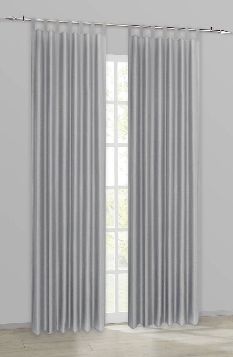 ACUS design collection Kombivorhang Pure grau B/L: ca. 140x245 cm