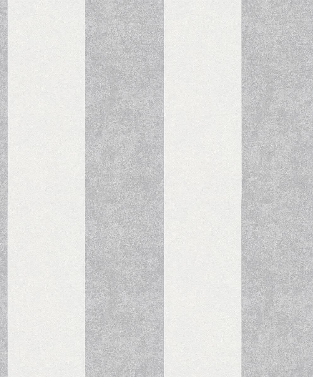 A.S.Creation Vliestapete Memory 3 Streifen grau B/L: ca. 53x1005 cm