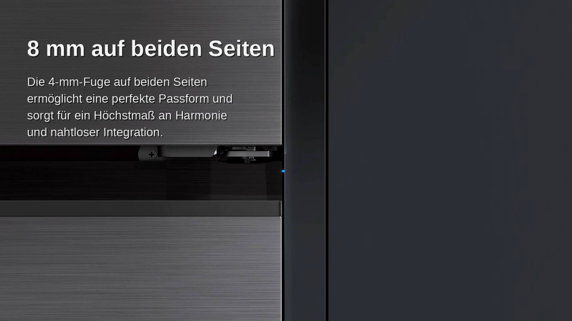 POCOline French-Door Kühl-/Gefrierkombination MD191-400ESNF EEK: E Spektrum: A bis G Kühlen: 251 Gefrieren: 149 37dB schwarz B/H/T: ca. 60x190,8x63,8 cm