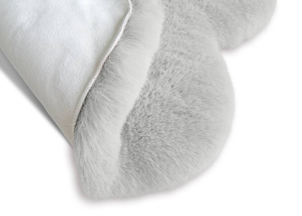 Fellimitat Jack silber B/L: ca. 60x90 cm