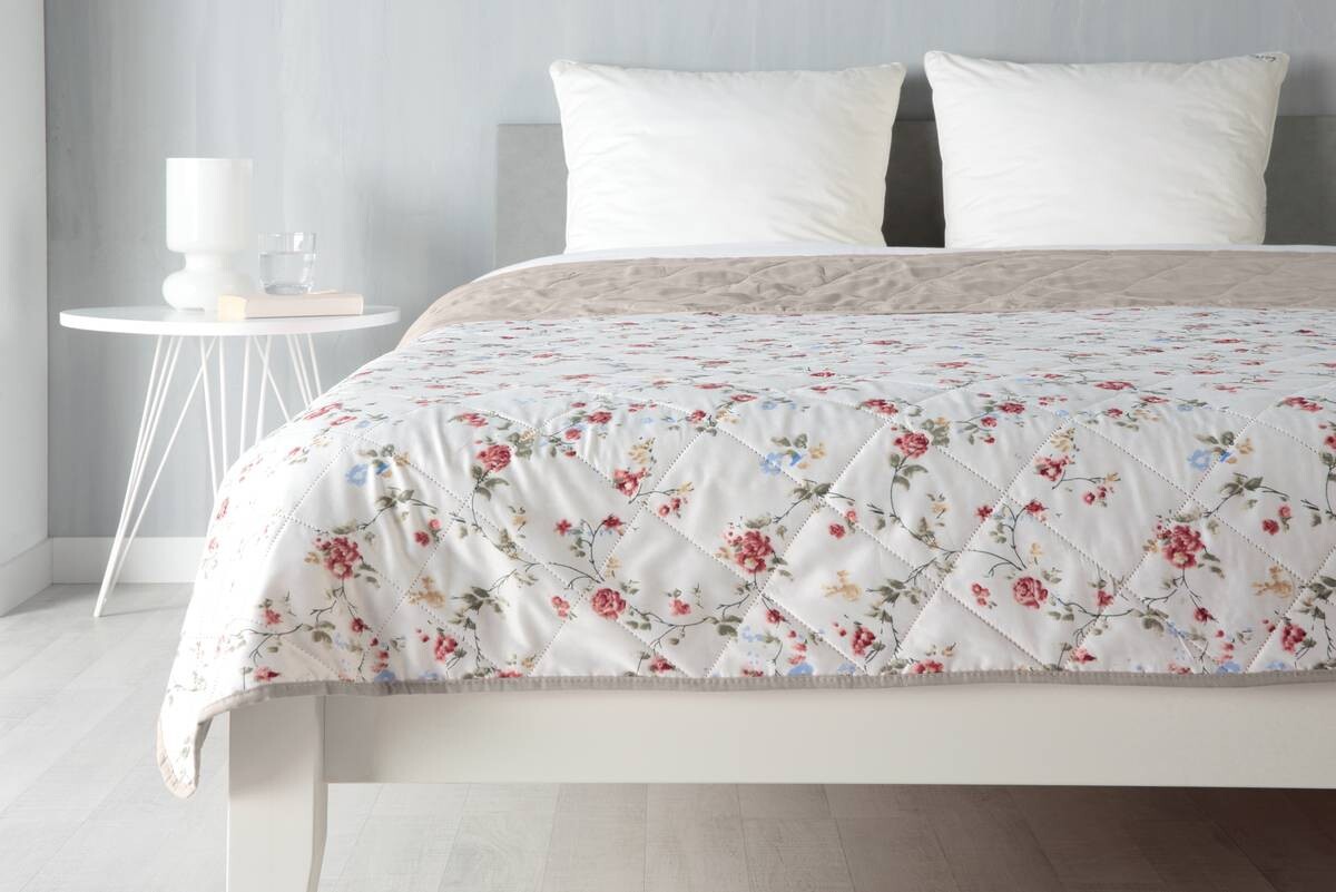 Tagesdecke Florina weiß Polyester B/L: ca. 220x240 cm