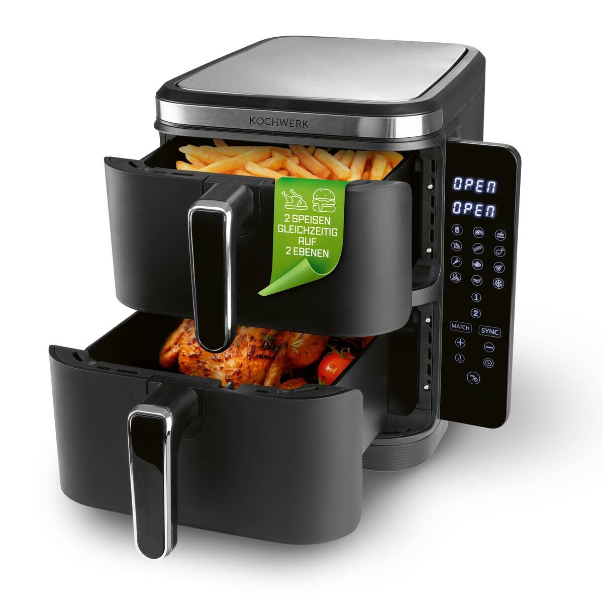 Kochwerk Heißluftfritteuse