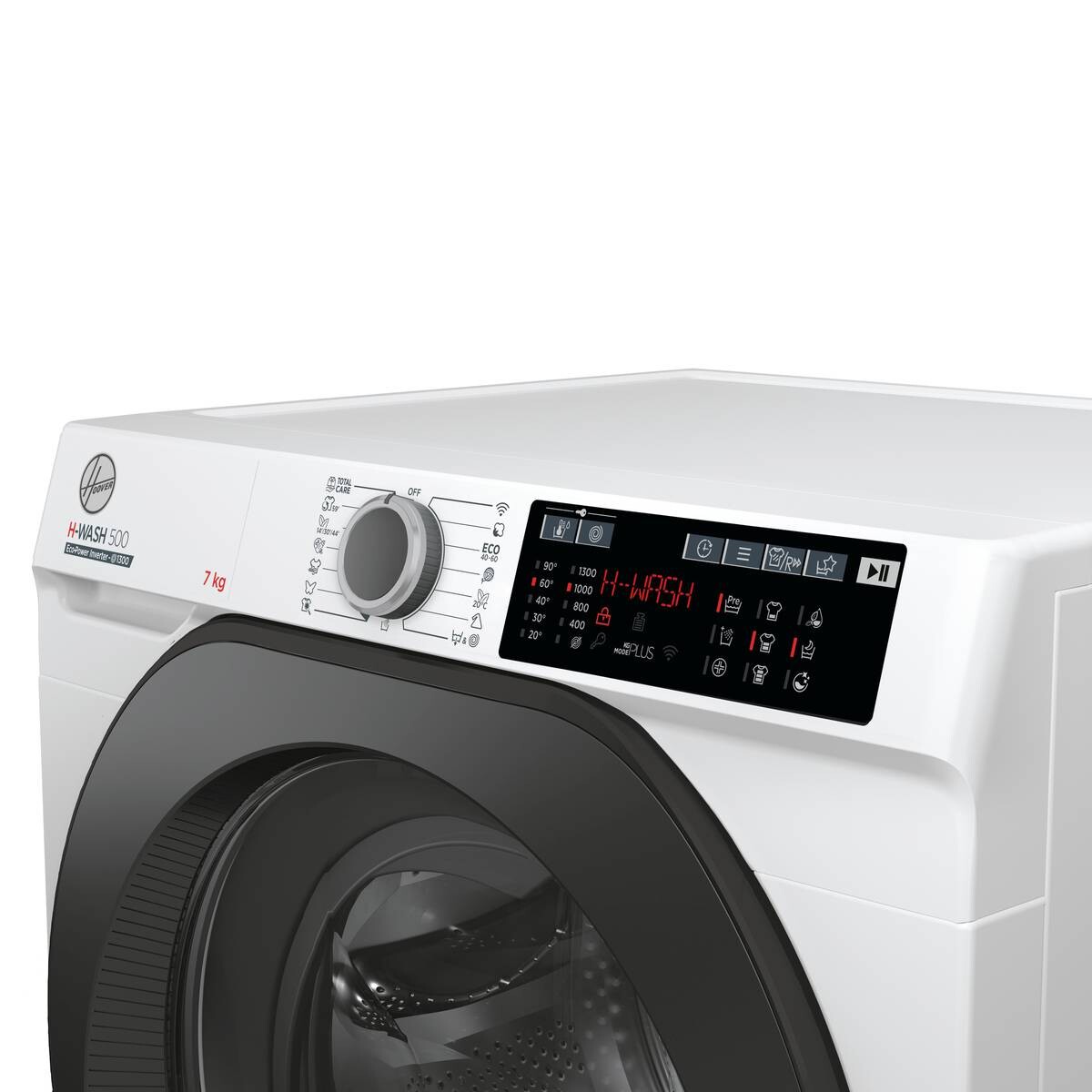 Hoover Waschmaschine HW4 37XMBB/1-S weiß B/H/T: ca. 60x85x46 cm ca. 7 kg