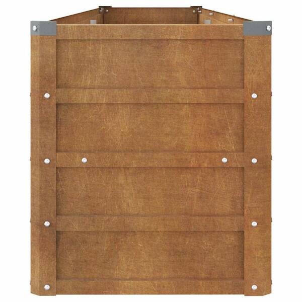 Hochbeet braun Stahl B/H/L: ca. 40x45x240 cm