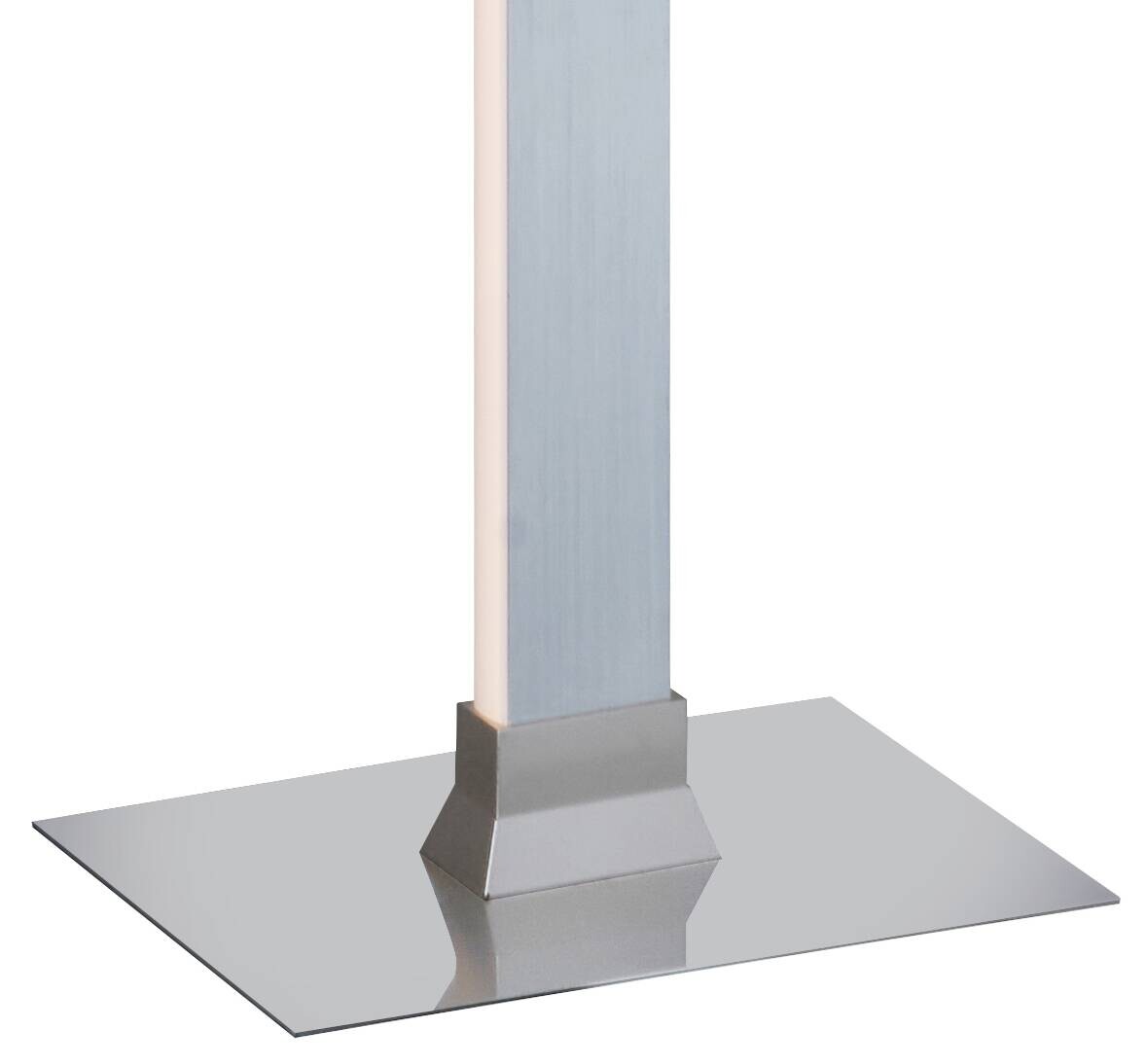 POCOline Stehlampe Camille Aluminium Metall B/H/L: ca. 25x150x25 cm