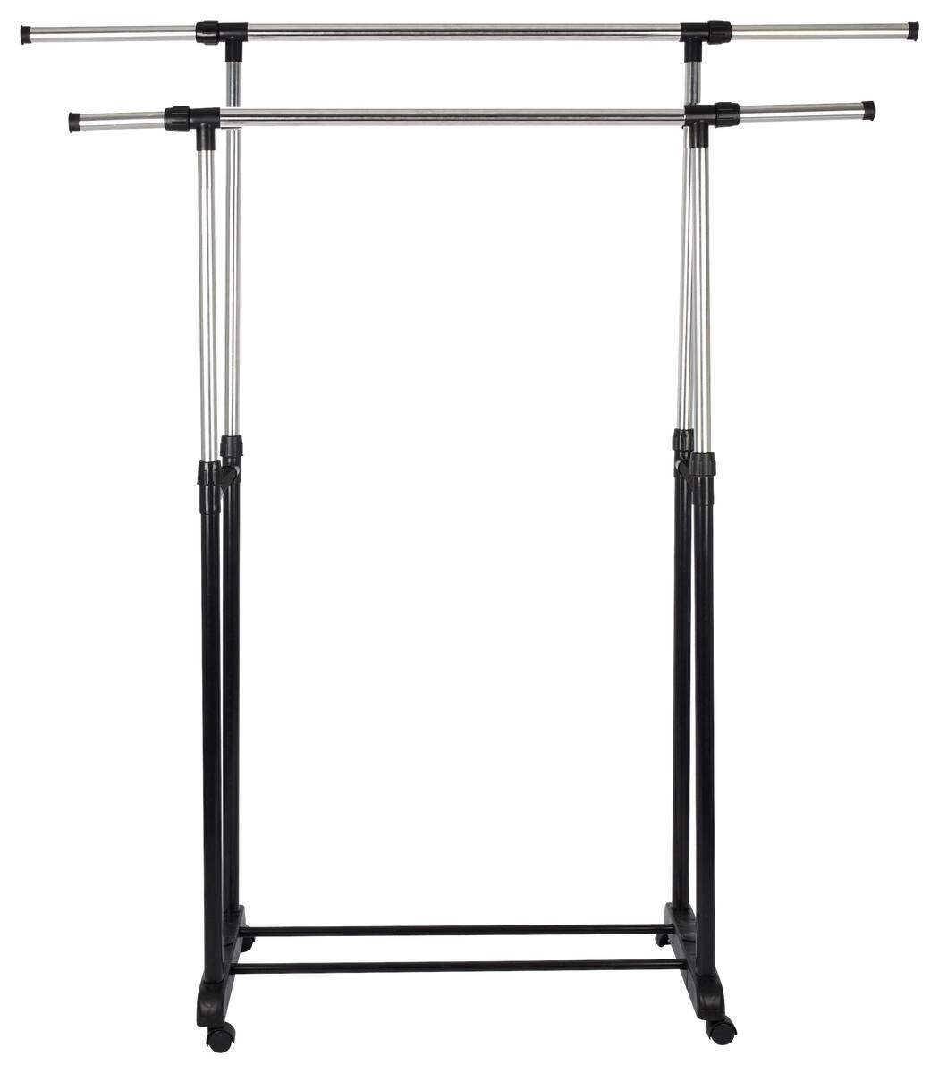 Garderobenwagen Chrom Stahl