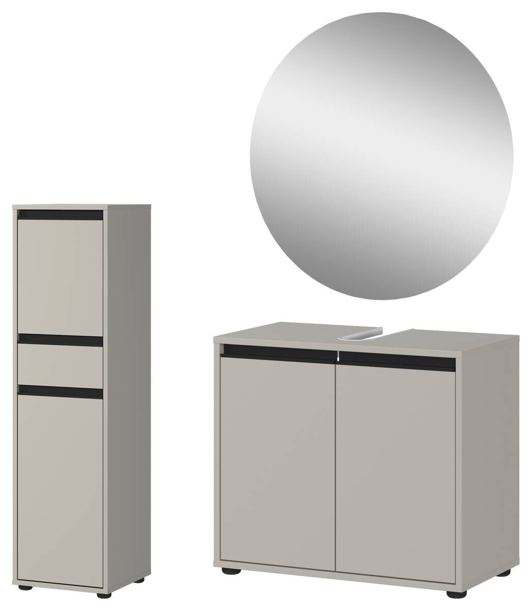 Badezimmer-Set 9943-186 weiß B/H/T: ca. 108x200x34 cm