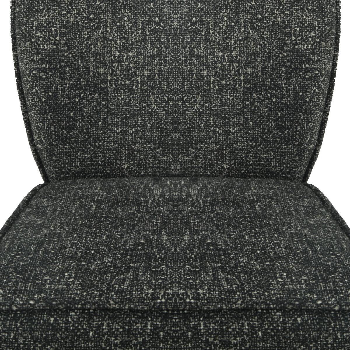 Drehstuhl Ellen anthrazit schwarz Metall B/H/T: ca. 49x89,5x62 cm