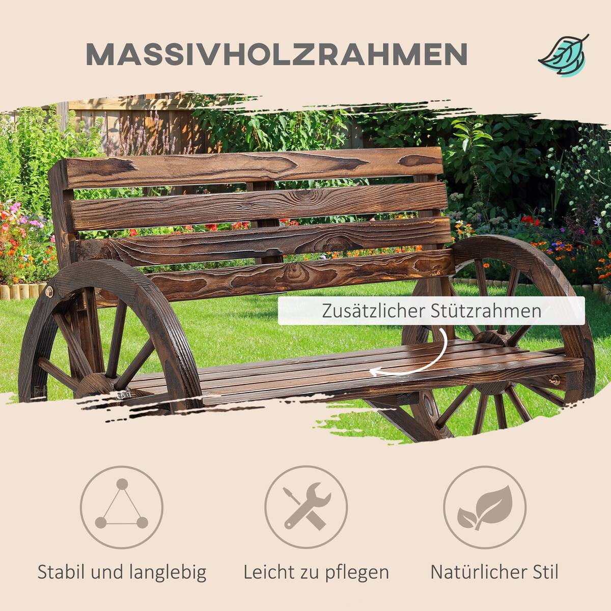 Outsunny Gartenbank