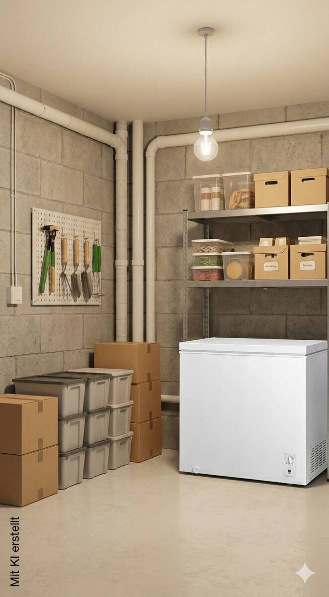 POCOline Gefriertruhe GT85-99EW weiß B/H/T: ca. 55x85x45 cm