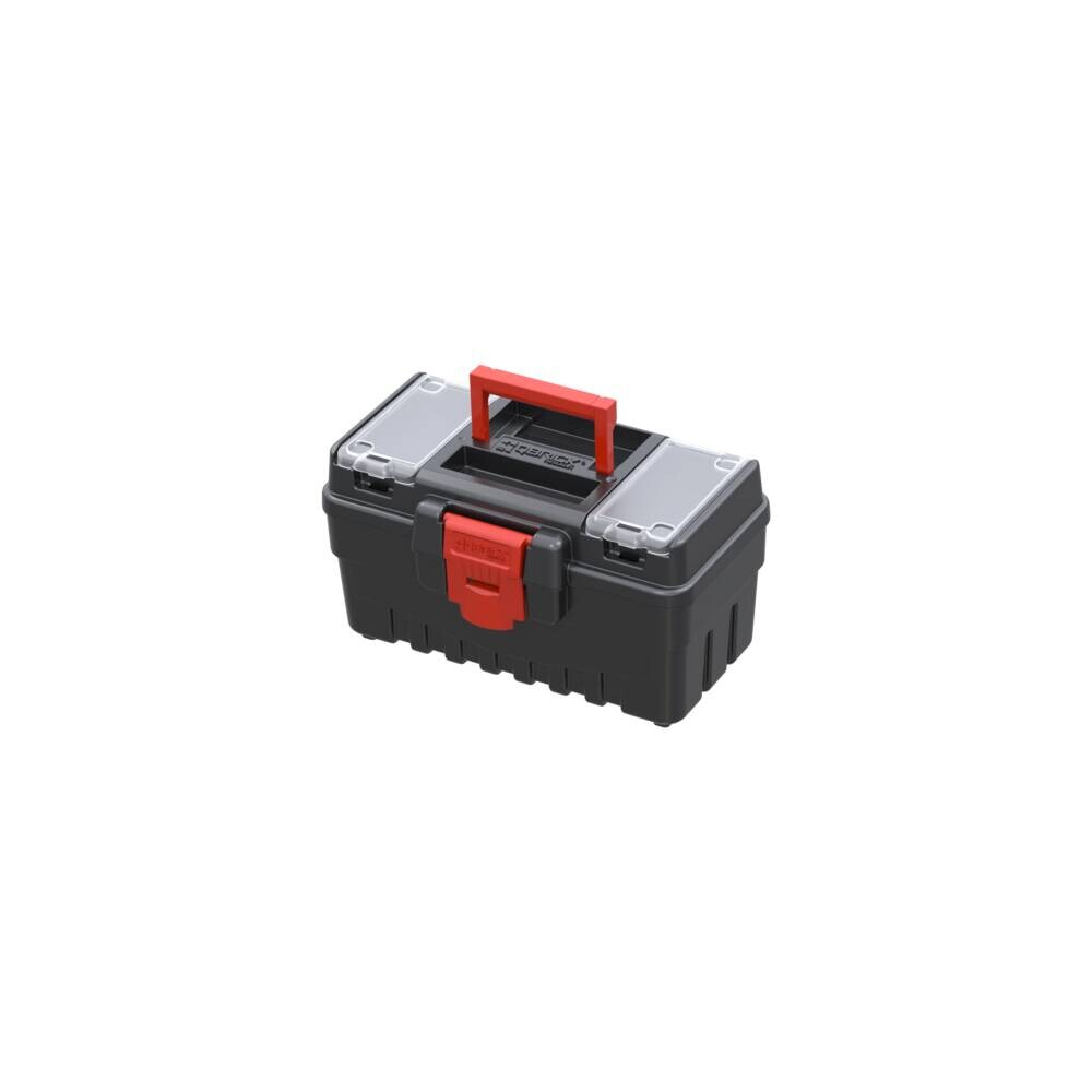 Werkzeugbox schwarz B/H/L: ca. 17,1x14,8x29,2 cm