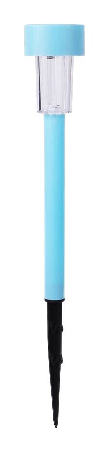 Solarleuchte blau Kunststoff H: ca. 37 cm