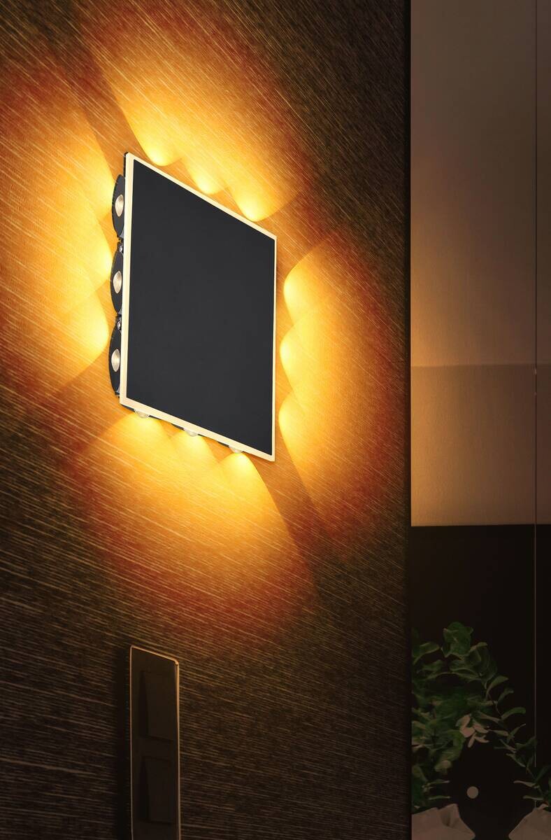 Wandleuchte Saidy B/H: ca. 22x22 cm