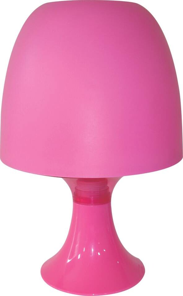 POCOline Tischleuchte Sveta pink Kunststoff H: ca. 24 cm E14 1 Brennstellen