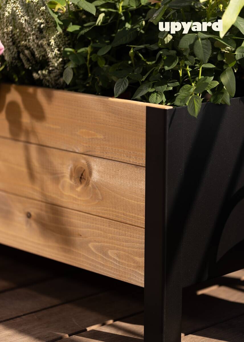 UPYARD Hochbeet MODERN braun Holz B/H/L: ca. 36x32x36 cm