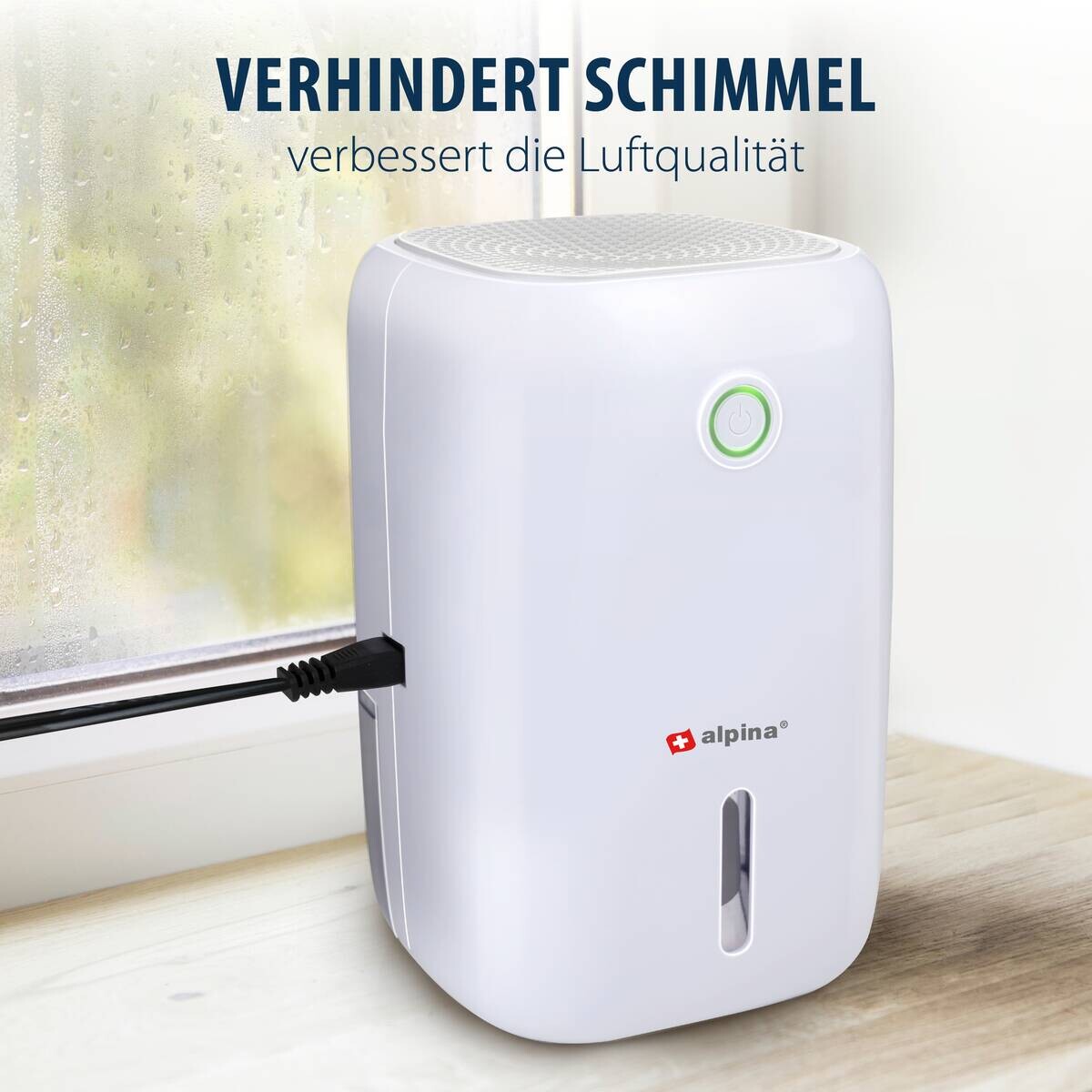 alpina Luftentfeuchter weiß Kunststoff