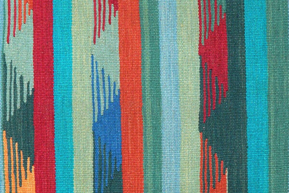 PersaTepp Teppich Kelim Gashgai bunt B/H/L: ca. 100x1x156 cm