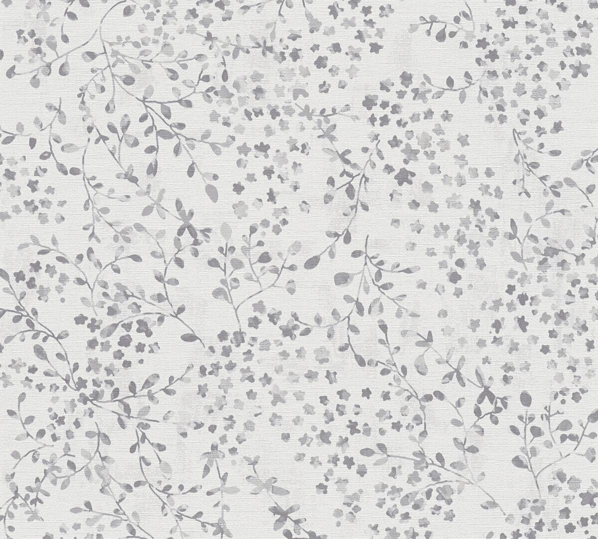 A.S.Creation Vliestapete weiß silber B/H/D: ca. 53x1005x8,1 cm