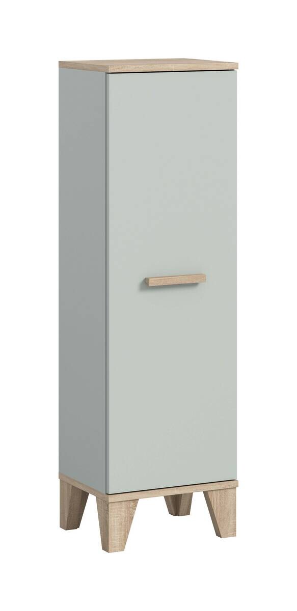 Badkommode STAR hellgrün Eiche hell Nachbildung B/H/T: ca. 34x116x31 cm