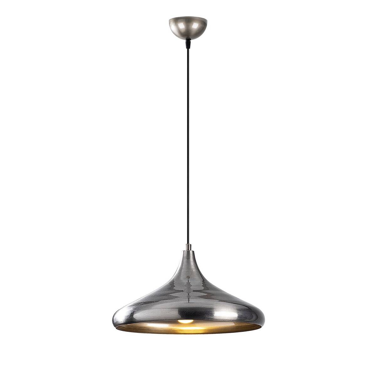 Opviq Pendelleuchte Berceste silber Metall B/H/T/L/D: ca. 35x116x35x35x35 cm E27 1 Brennstellen