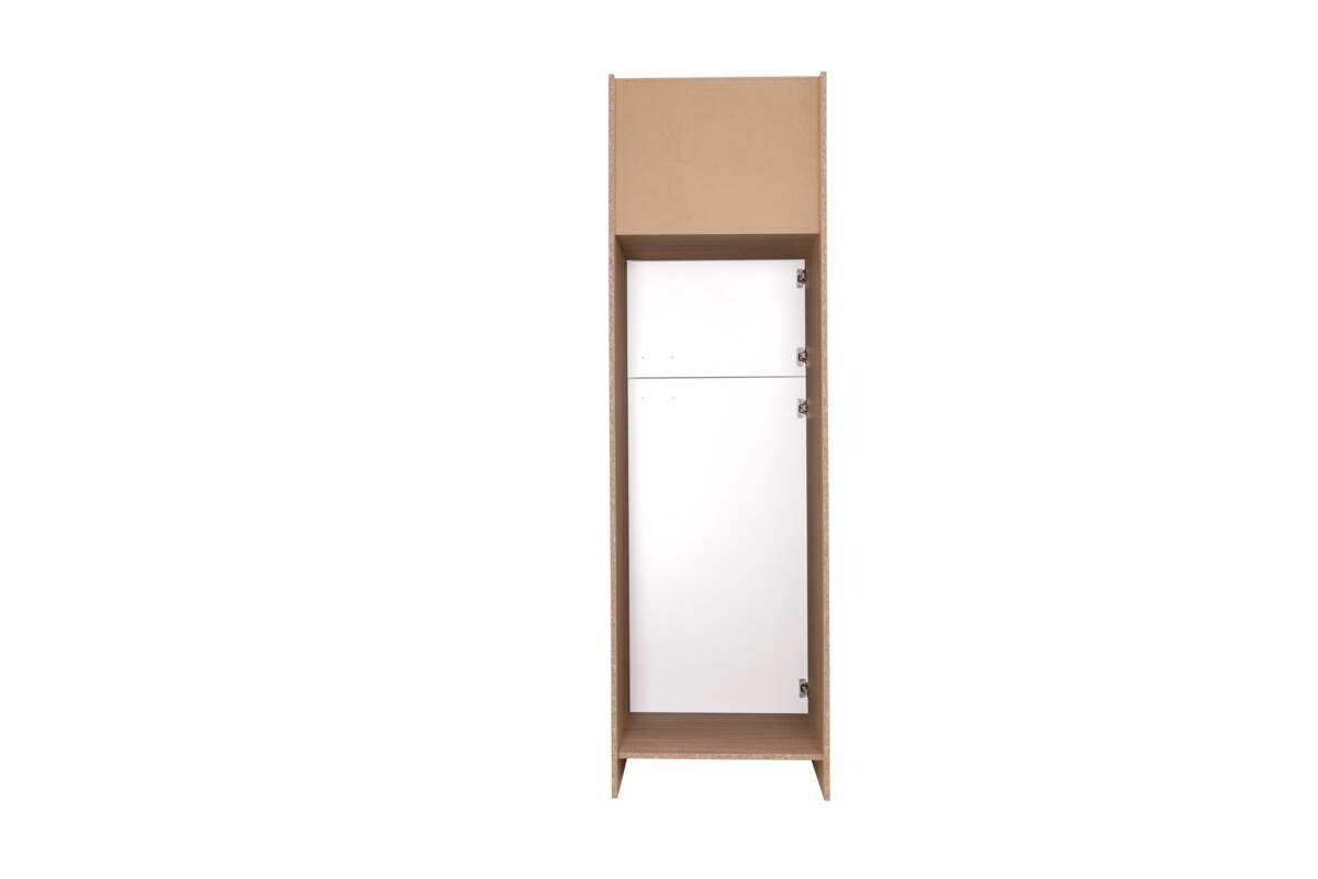 Kühlumbauschrank Merle weiß B/H/T: ca. 60x200x60 cm