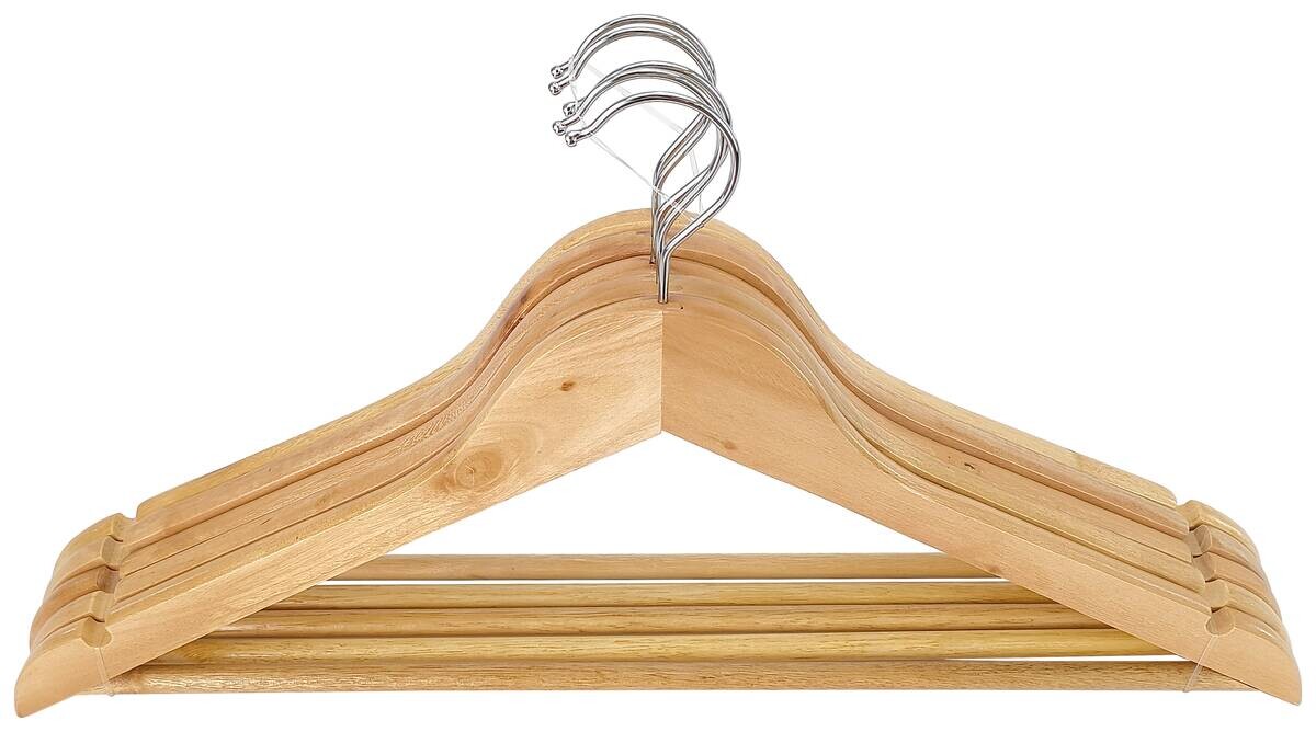POCOline Kleiderbügel natur Holz