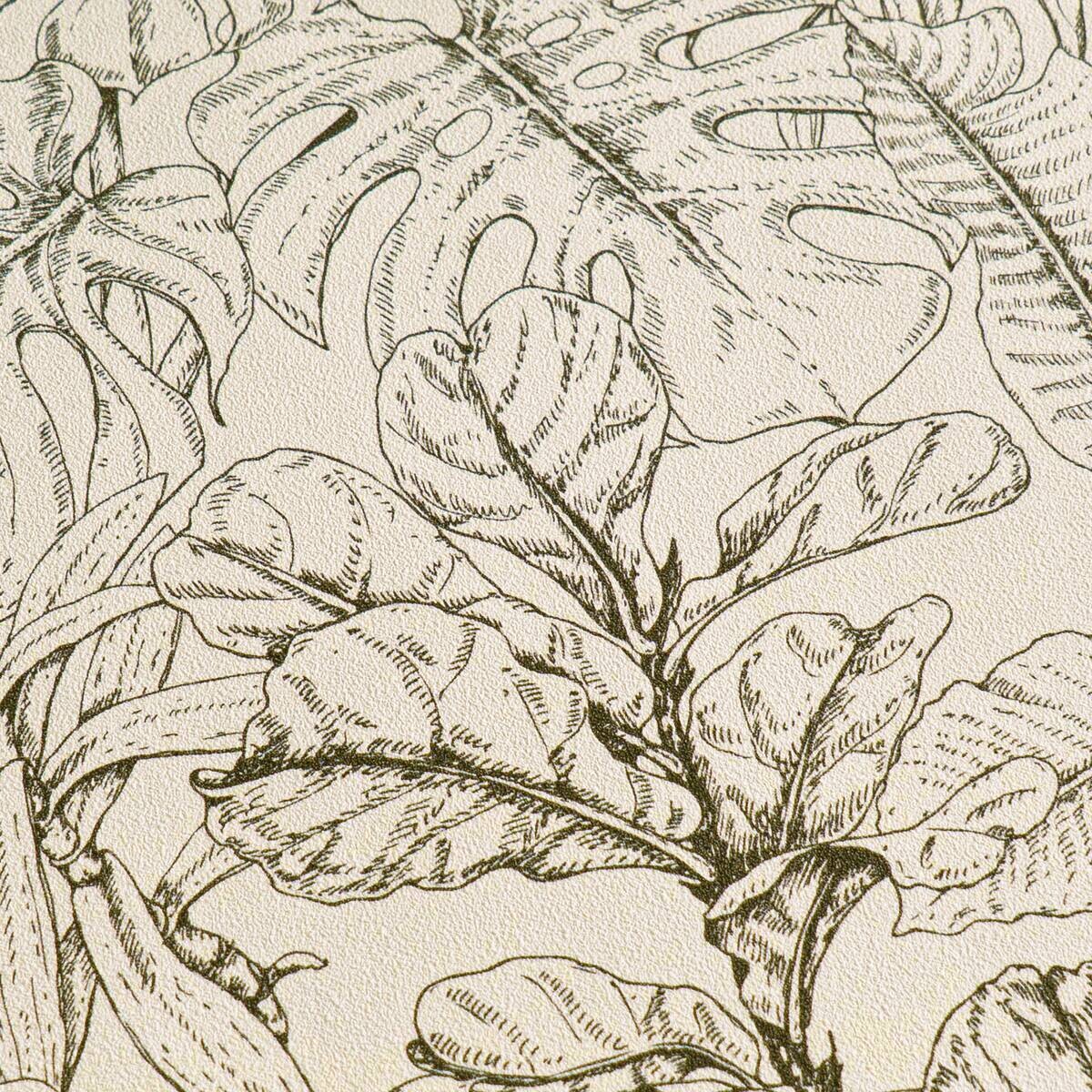 A.S.Creation Bordüre weiß schwarz B/H/D: ca. 17x500x6,8 cm