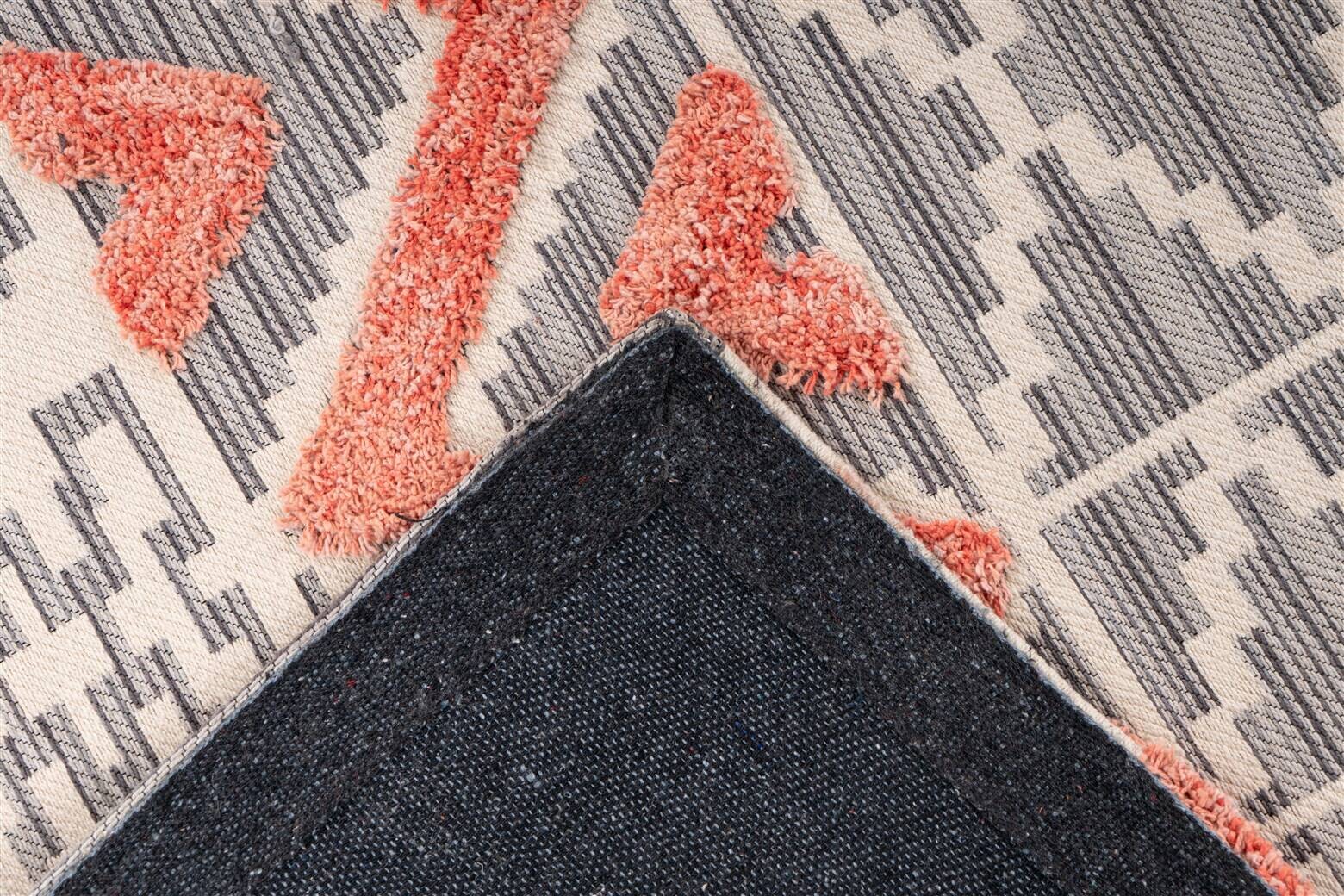 Arte Espina Kurzflorteppich Ethnie 125 grau B/H/L: ca. 160x1x230 cm