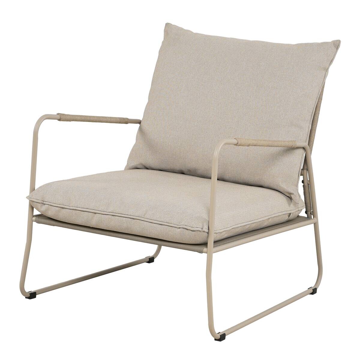 POCOline Gartensitzgruppe Faro beige Stahl