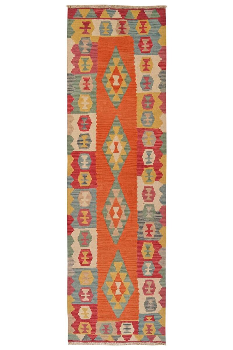 PersaTepp Teppich Kelim Gashgai bunt B/H/L: ca. 91x1x303 cm