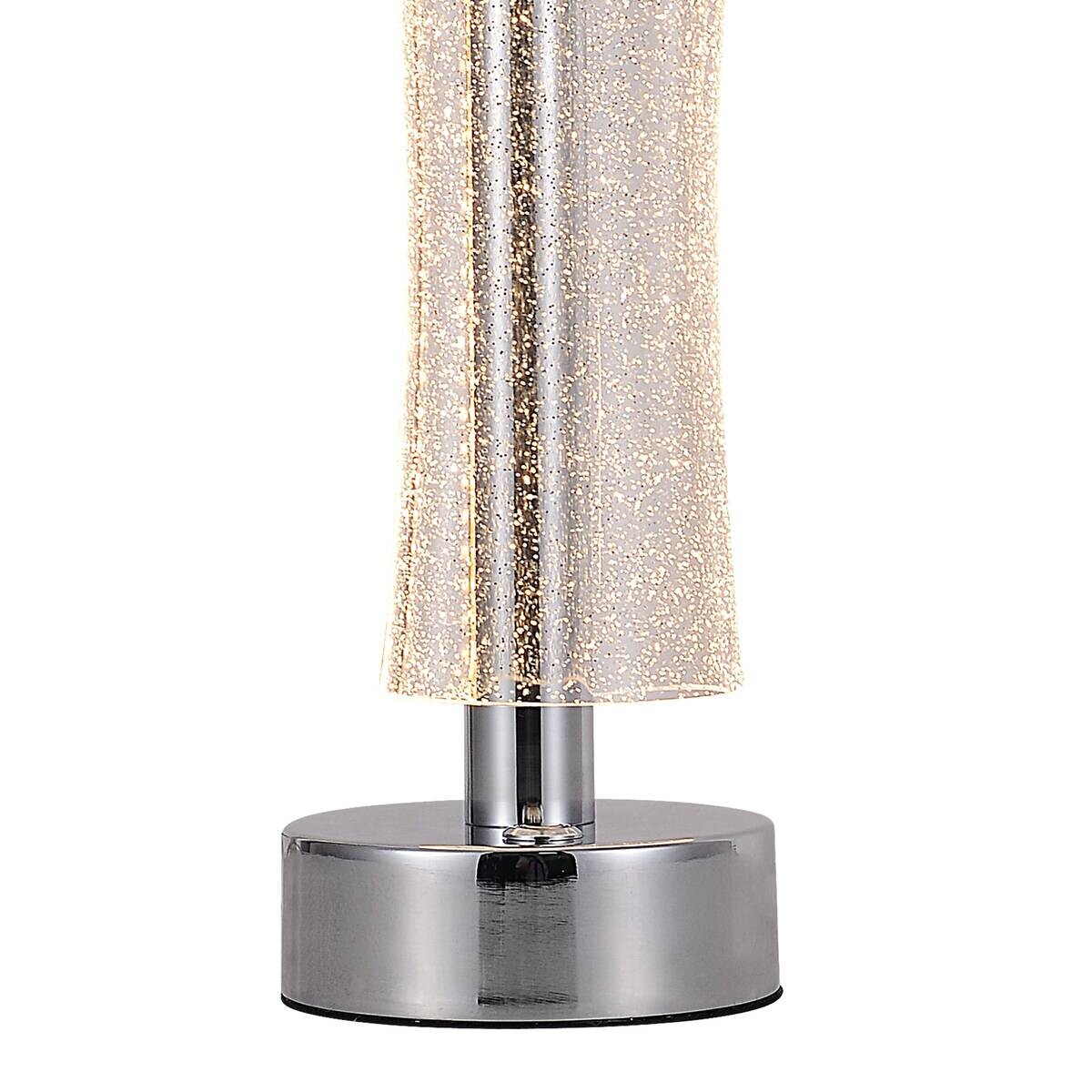 POCOline LED-Tischlleuchte Darcy Metall Acryl B/H/L: ca. 12x36x12 cm