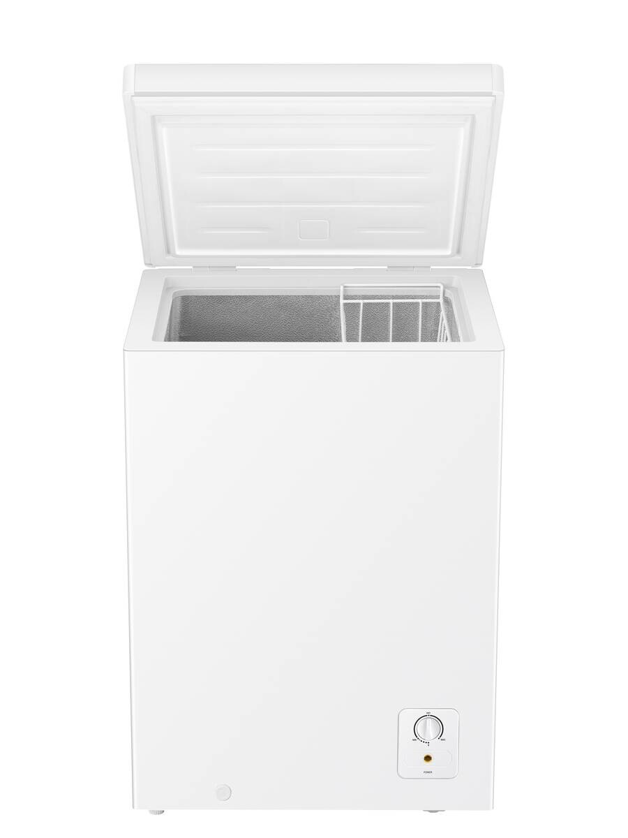 PKM Gefriertruhe GT99E weiß B/H/T: ca. 57,8x85,8x44,4 cm