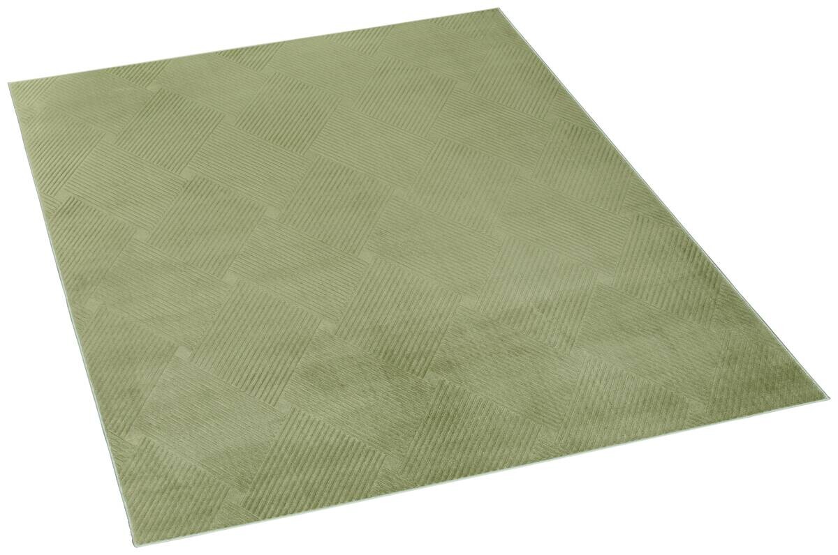 Teppich Monaco dunkelgrün B/L: ca. 80x150 cm