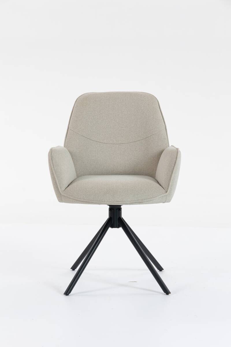 Armlehnstuhl Senso beige B/H/T: ca. 61x89x63 cm