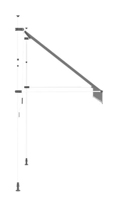 vidaXL Markise anthrazit B/L: ca. 300x250 cm