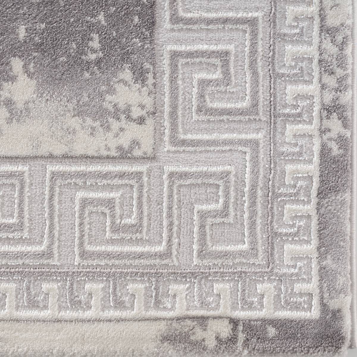 Sanat Teppich Harmony hellgrau B/L: ca. 120x160 cm