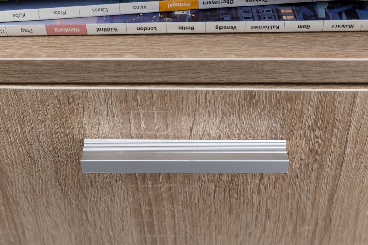 Rollcontainer braun Spanplatte B/H/T: ca. 33x60x38 cm