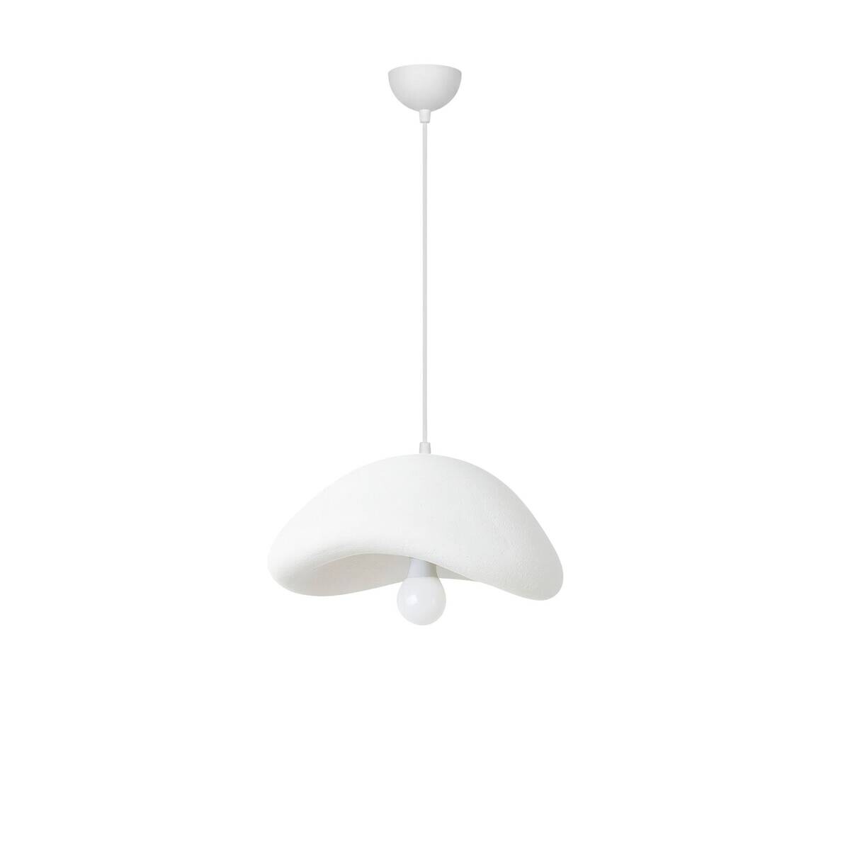 Opviq Pendelleuchte weiß B/H/T: ca. 42x106x37 cm E27 1 Brennstellen