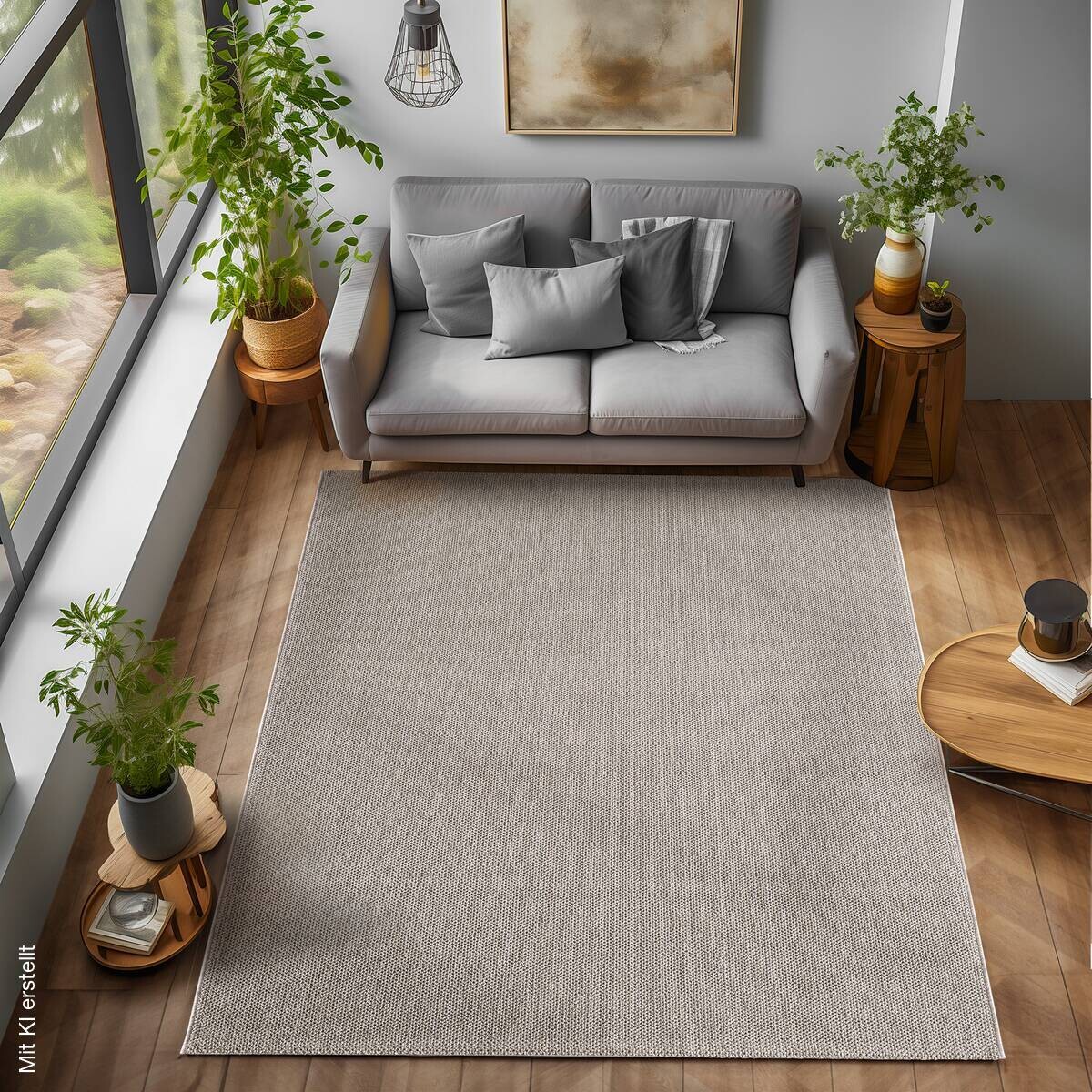 Ayyildiz Teppich LOOM braun B/L: ca. 160x230 cm