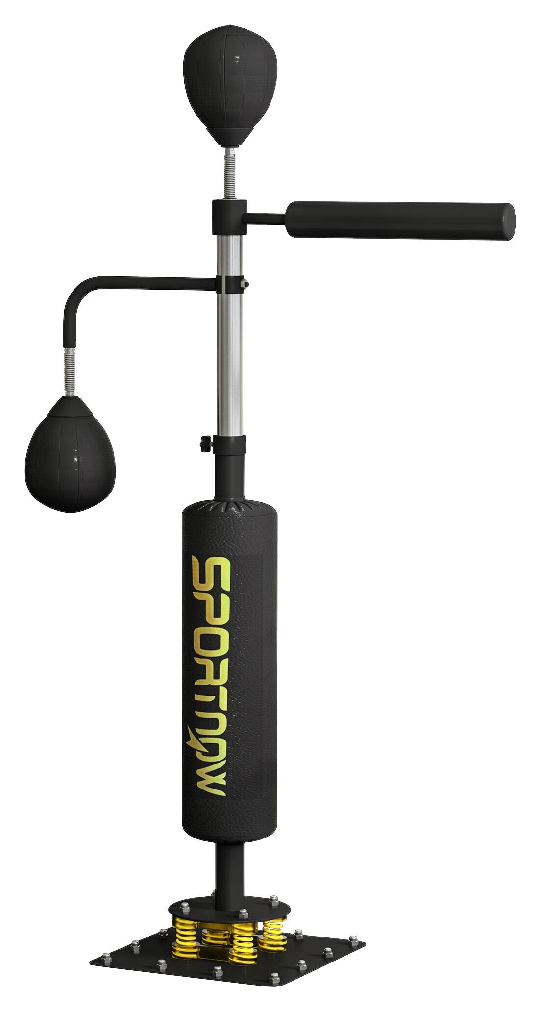 SPORTNOW Boxsack schwarz Kunstleder B/H/L: ca. 36x205x107 cm