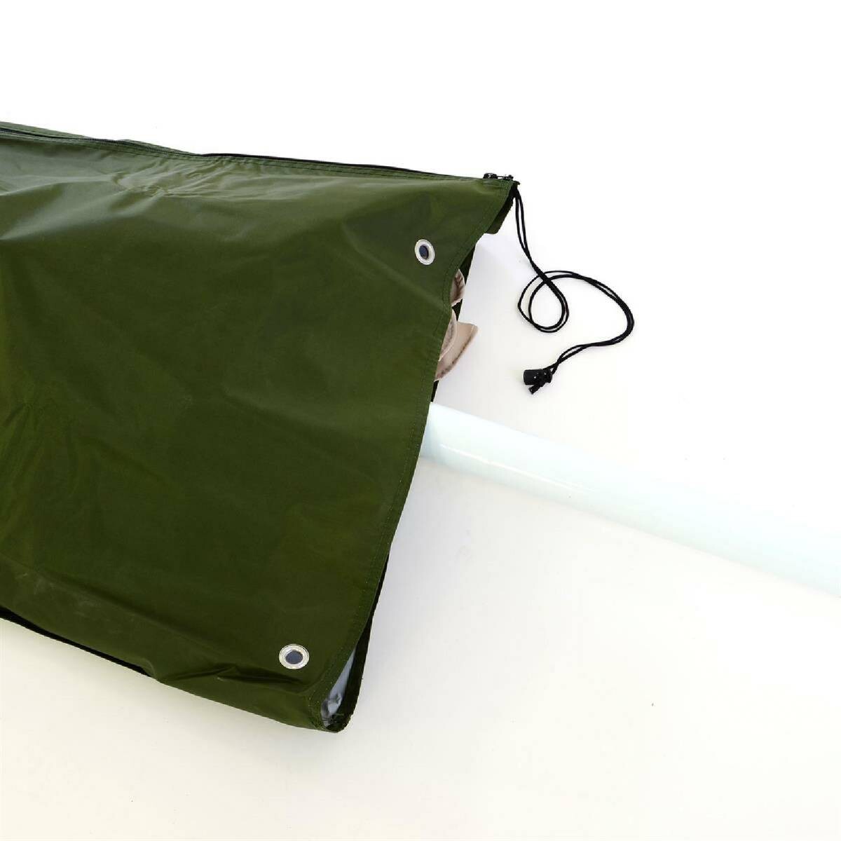 VCM Schutzhülle für Ampelschirm grün Polyester-Mischgewebe B/L: ca. 60x220 cm